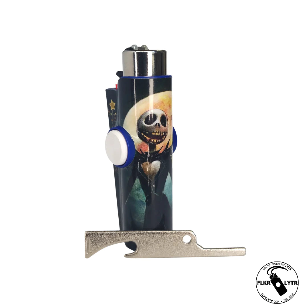 FLKR LYTR® Christmas Edition Jay Skelly Clipper Lighter® Case fidget spinner lighter case