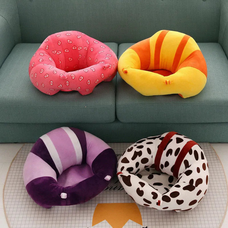 Kids Baby Support Seat: Plush Pillow Toy Bean Bag