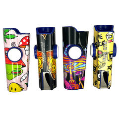 FLKR LYTR® Fidget Spinner Lighter Case for Clipper Lighter® Case fidget spinner lighter case 4PACK