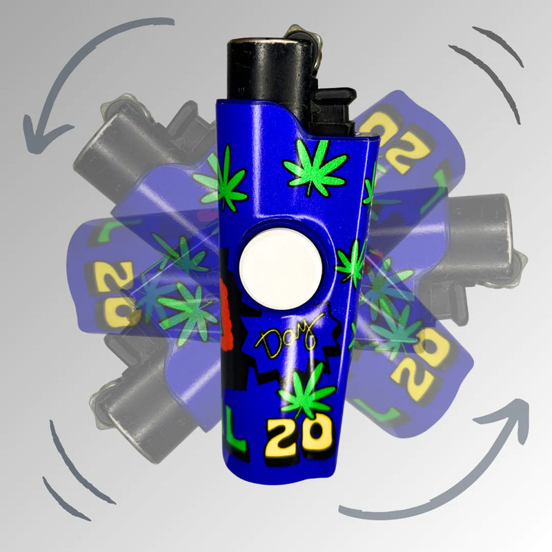 FLKR LYTR® Fidget Spinner Lighter Case 