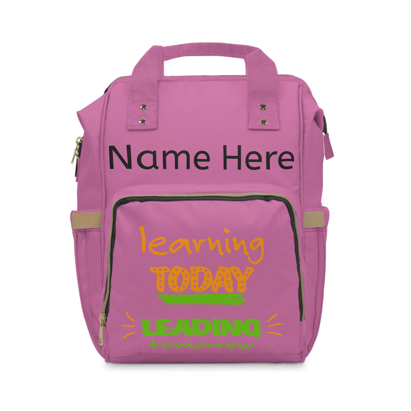 Multifunctional Diaper Backpack with customizable name