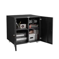 Printer Table With File Door Moves Horizontal Filing Cabinet