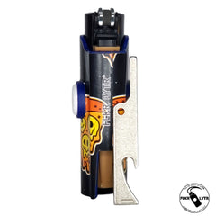 FLKR LYTR® Fidget Spinner Lighter Case "Pizza Melt" for Clipper Lighter® Case - $12.95