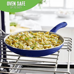 GreenLife Soft Grip Healthy Ceramic Nonstick 23 Piece Kitchen Cookware Pots and Frying Sauce Saute Pans Set with Kitchen Utensils, PFAS-Free, Dishwasher Safe, Pink