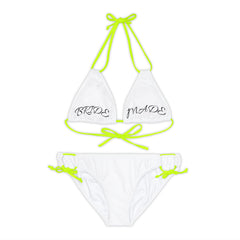 Strappy Bikini Set (AOP)