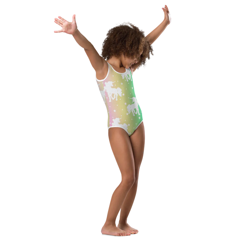 All-Over Print Kids Swimsuit