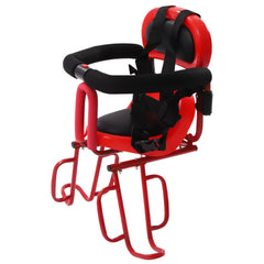 Rear Child Bike Seat Rear, Mounted Kids Bike Seat with Seat Cushion, Detachable Fence, Bike Child Seat Suitable for Children Aged 1-6 Back