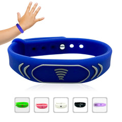 Smart Bands for Kids if Lost, Child Safety ID Wristband, NFC Bracelet for Children, Smart Medical ID Band, Lost Kids ID Bracelet, Disney Essentials for Kids, QR Identification, Waterproof (Pink)