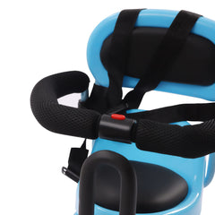 Rear Child Bike Seat Rear, Mounted Kids Bike Seat with Seat Cushion, Detachable Fence, Bike Child Seat Suitable for Children Aged 1-6 Back
