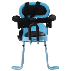Rear Child Bike Seat Rear, Mounted Kids Bike Seat with Seat Cushion, Detachable Fence, Bike Child Seat Suitable for Children Aged 1-6 Back