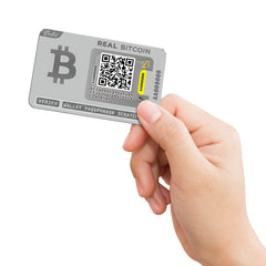 Ballet REAL Bitcoin - The Easiest Cryptocurrency Cold Storage Card - Crypto Hardware Wallet, Safeguarding Your Digital Assets (Single)