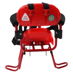 Rear Child Bike Seat Rear, Mounted Kids Bike Seat with Seat Cushion, Detachable Fence, Bike Child Seat Suitable for Children Aged 1-6 Back