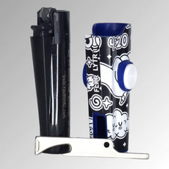 FLKR LYTR® Fidget Spinner Lighter Case: 420Celebrate for Clipper Lighter®
