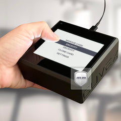 Crypto Seed Phrase Storage - Bitcoin Secure Cold Storage Backup - 100% Offline, 3 NFC Cards, Compatible with Ledger, Trezor, Hardware Wallets - BIP39 SLIP39 & MONERO