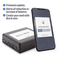 Crypto Seed Phrase Storage - Bitcoin Secure Cold Storage Backup - 100% Offline, 3 NFC Cards, Compatible with Ledger, Trezor, Hardware Wallets - BIP39 SLIP39 & MONERO