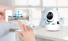 Rotating Wireless WIFI Surveillance Camera