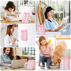 Audab 2Pcs Dry Erase Chore Chart for Kids, Magnetic Checklist Board, My Chores Slider Chart to Do List Board, Routine Chart Schedule Board Task Tracker for Home Refrigerator, Wall, Desk (Blue & Pink)