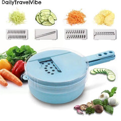 Multi-Blade Mandoline Vegetable Slicer