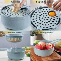 Multi-Blade Mandoline Vegetable Slicer