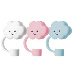 Cartoon Silicone Straw Tips