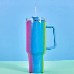 Large Capacity Double-layer Stainless Steel Vacuum Insulation Cup