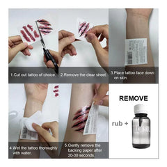 20 Pieces Tattoo Stickers