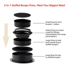 Non-Stick Meat Press Maker