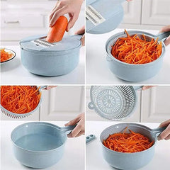 Multi-Blade Mandoline Vegetable Slicer