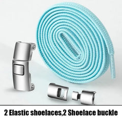 Elastic No-Tie Shoelaces for Kids and Adults