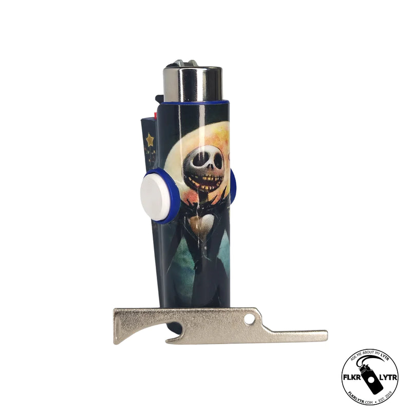 FLKR LYTR® Christmas Edition Jay Skelly Clipper Lighter® Case fidget spinner lighter case