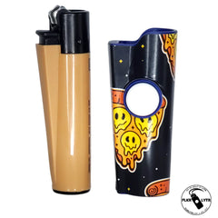 FLKR LYTR® Fidget Spinner Lighter Case "Pizza Melt" for Clipper Lighter® Case - $12.95