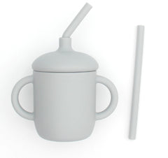 Silicone Material Straw Cup
