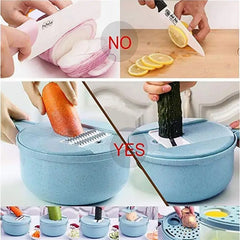 Multi-Blade Mandoline Vegetable Slicer