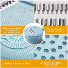 Multi-Blade Mandoline Vegetable Slicer