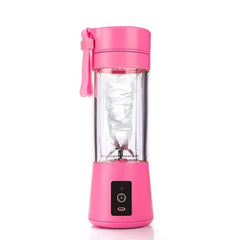 Pink Mini Portable Blender Milkshake Cup