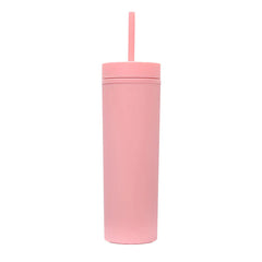 Frosted Straight Straw Bottle