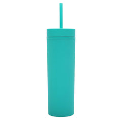 Frosted Straight Straw Bottle