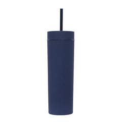 Frosted Straight Straw Bottle