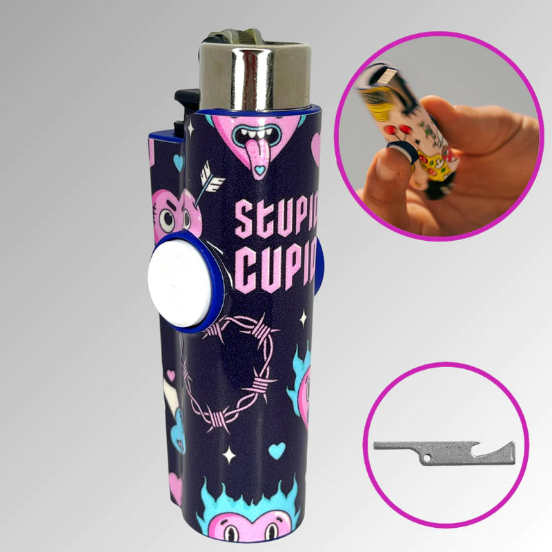 FLKR LYTR® Fidget Spinner Lighter Case 