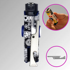 FLKR LYTR® Fidget Spinner Lighter Case: 420Celebrate for Clipper Lighter®