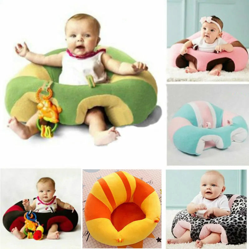Kids Baby Support Seat: Plush Pillow Toy Bean Bag