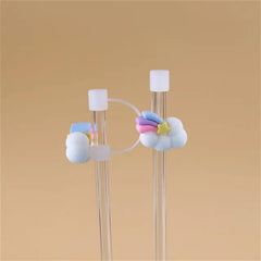 Colorful Silicone Straw Covers