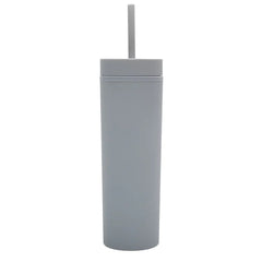 Frosted Straight Straw Bottle