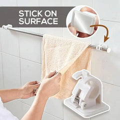 No Drill Curtain Rod Brackets
